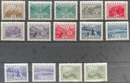 Austria 1932 530 543 nuovo - austria, **