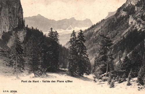 Cpa svizzera 3709 pont - svizzera,